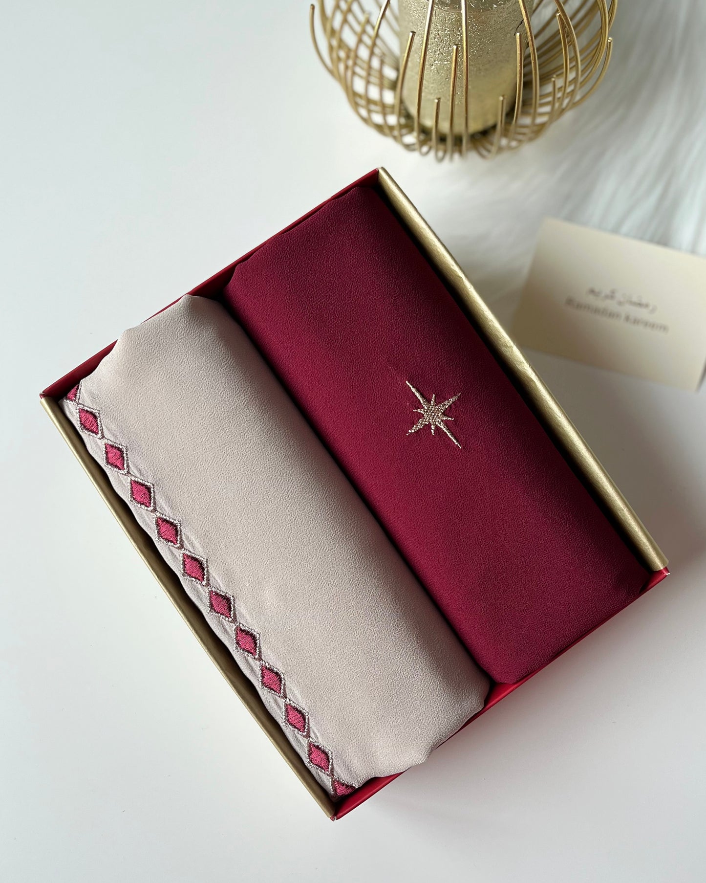 Burgundy Gift Box