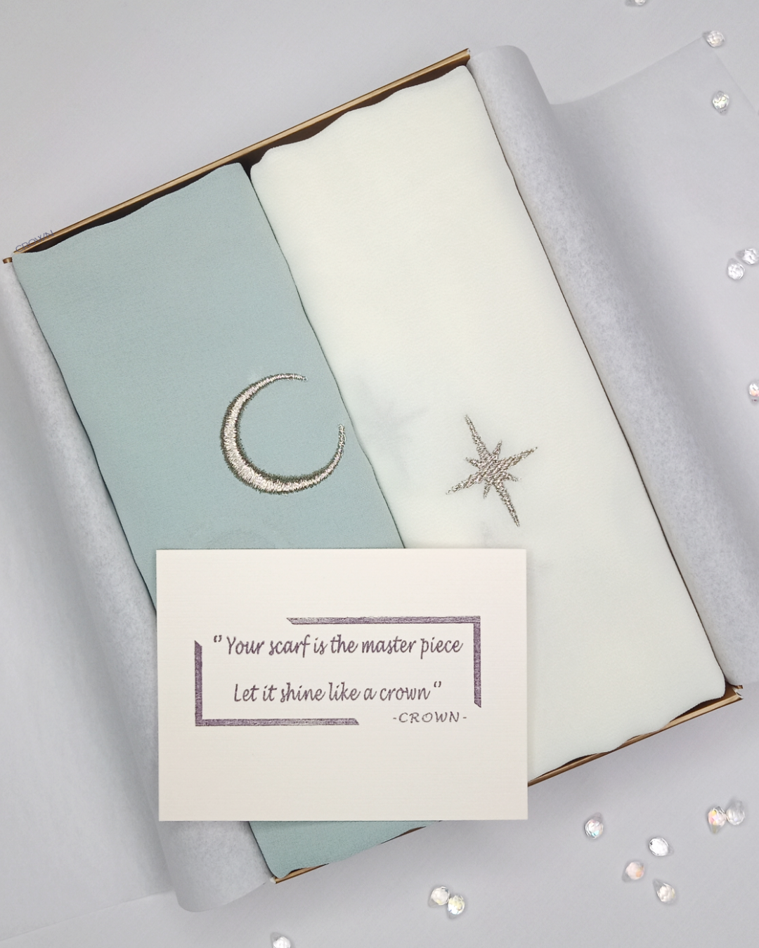 Gift box Gold galaxy Mint