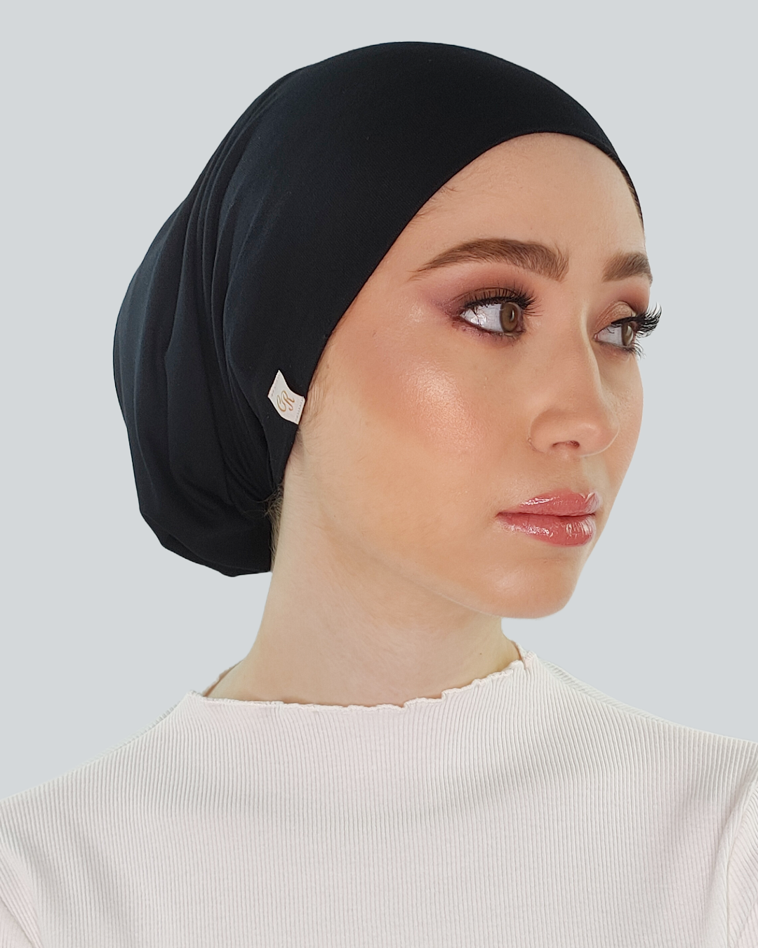 bonnet noir pour hijab