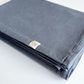 chale en jersey bleu jean vue de details