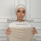 Organic jersey beanie - Fresh linen